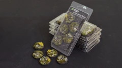 Gamers Grass 40mm Highland Round Battle Ready Bases (5)